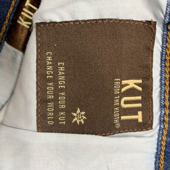 Kut From the Cloth Womens Jeans Ankle Skinny High Rise Med Wash Plus Size 16 - Picture 8 of 16